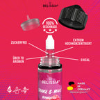 BELISSIA Shake & Make Aroma Himbeer – 10 ml + Schüttelflasche