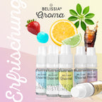 BELISSIA Lebensmittelaroma-Set „Erfrischung" – 6 × 10 ml