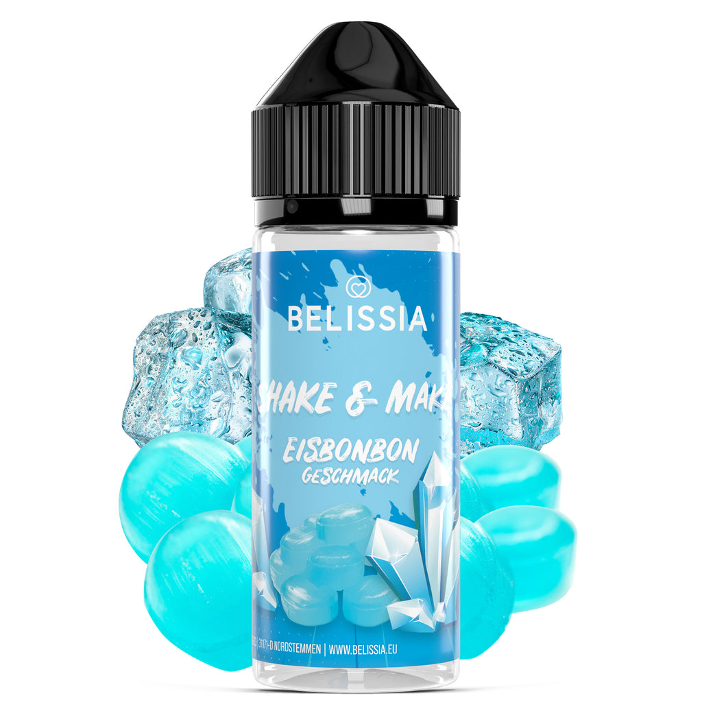 BELISSIA Shake & Make Aroma Eisbonbon – 10 ml + Schüttelflasche
