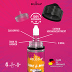 BELISSIA Shake & Make Aroma Maracuja – 10 ml + Schüttelflasche