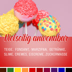 BELISSIA Lebensmittelfarben 10er-Set – 10 × 10 ml
