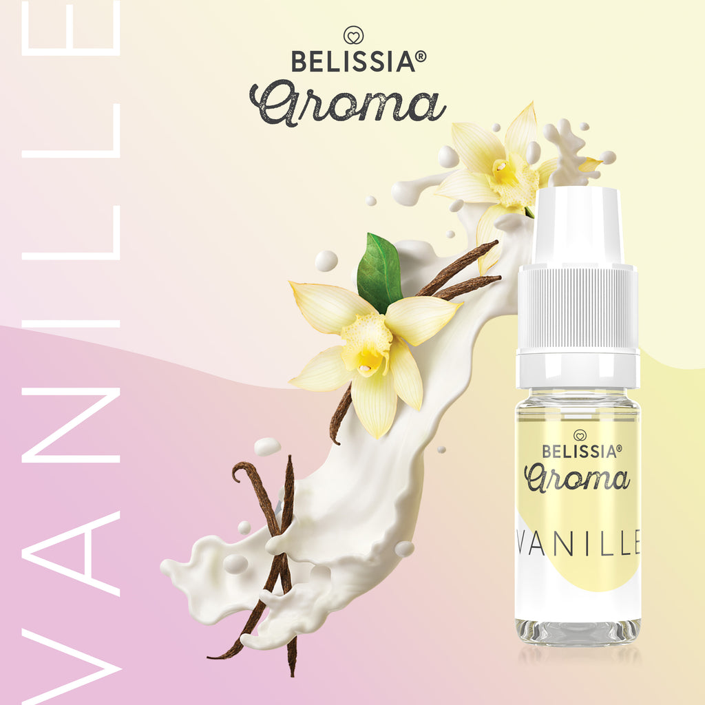 BELISSIA Lebensmittelaroma Vanille – 10 ml Tropfflasche