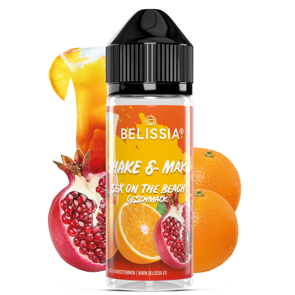 BELISSIA Shake & Make Aroma Sex on the Beach – 10 ml + Schüttelflasche