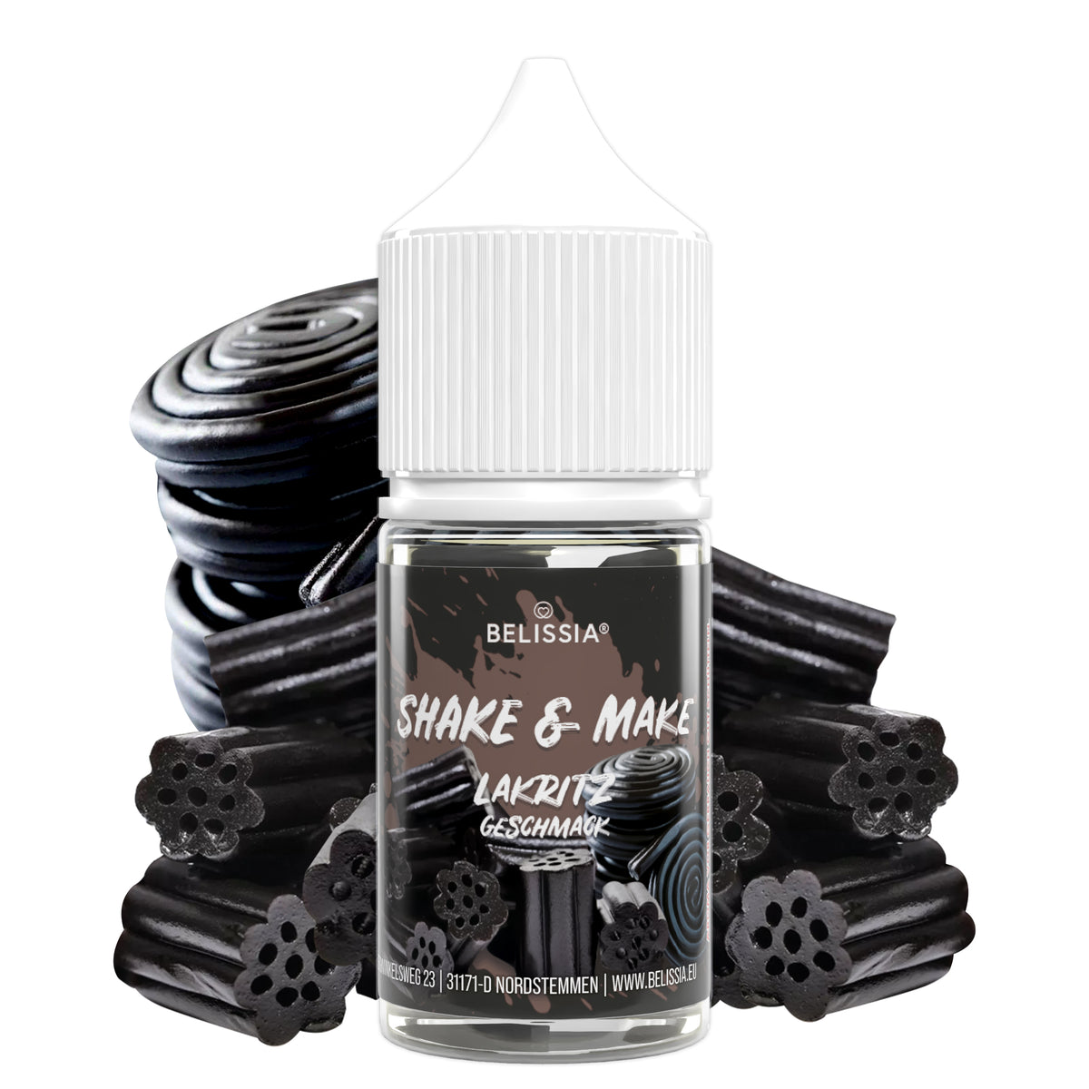 BELISSIA Shake & Make Refill Lakritz – 30 ml Nachfüllflasche