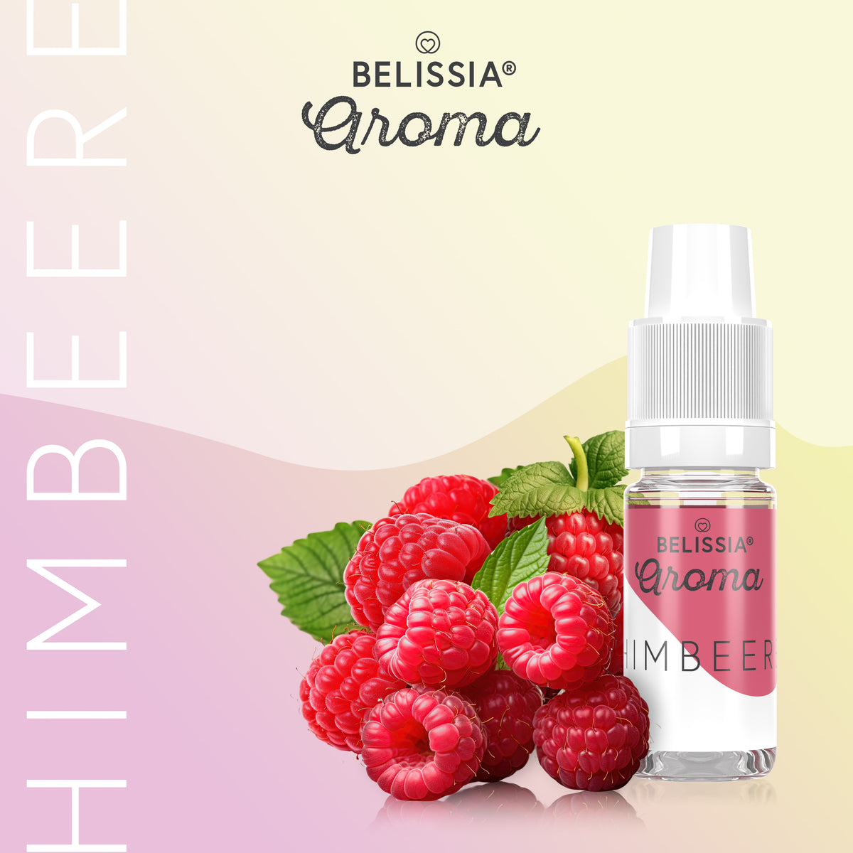 BELISSIA Lebensmittelaroma Himbeer – 10 ml Tropfflasche