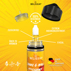 BELISSIA Shake & Make Aroma Apfelkuchen – 10 ml + Schüttelflasche