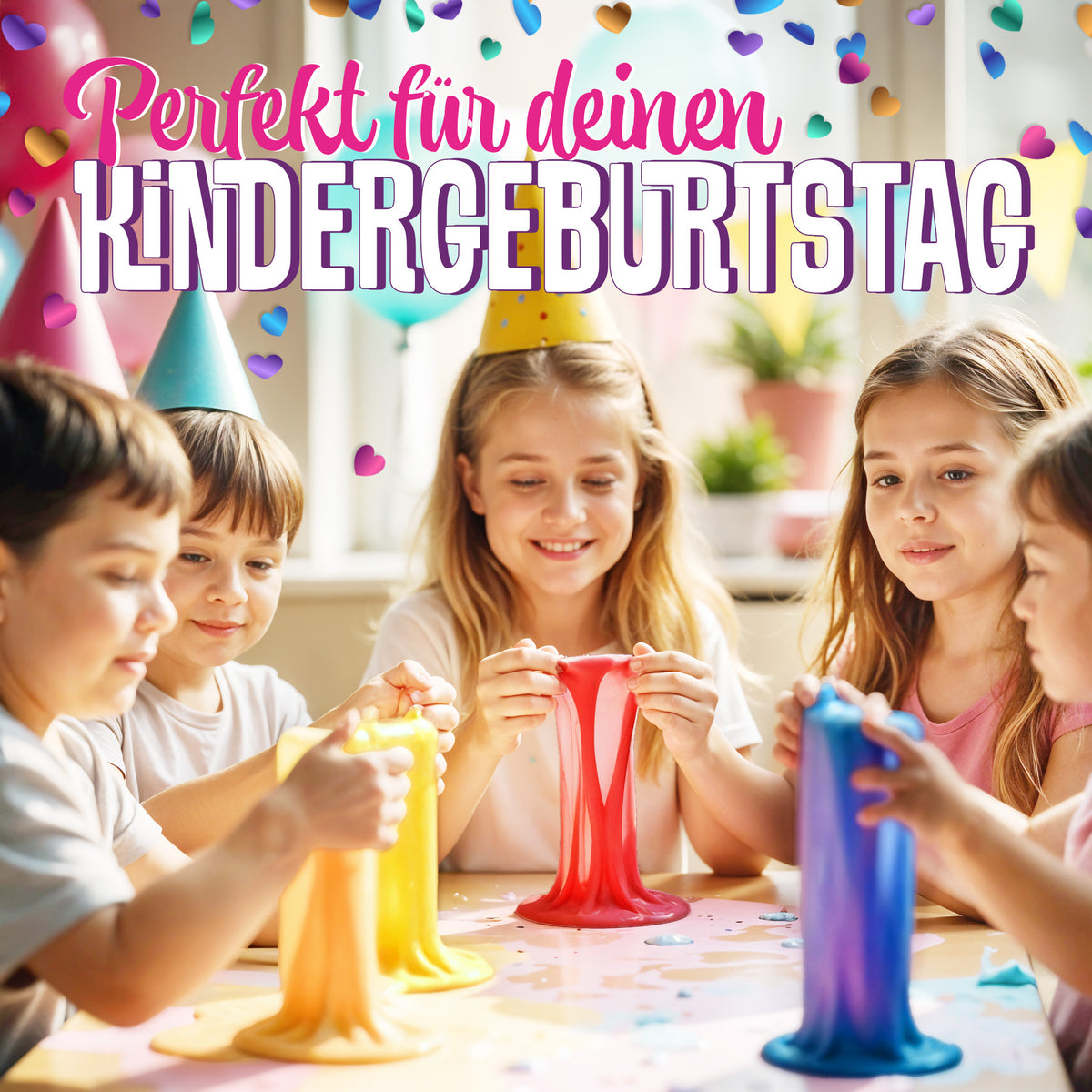 BELISSIA Schleim Mystery-Set – DIY-Set für Kinder