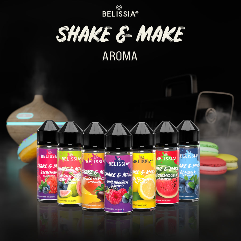 BELISSIA Shake & Make Aroma Tropifruit – 10 ml + Schüttelflasche