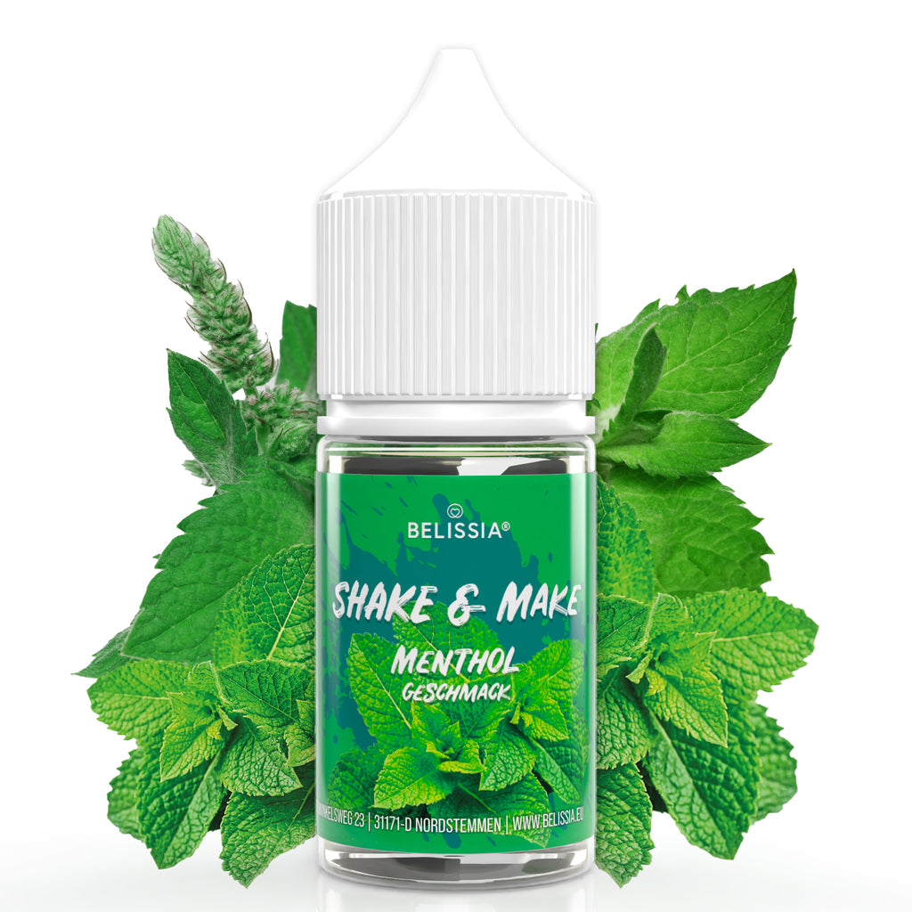 BELISSIA Shake & Make Refill Menthol – 30 ml Nachfüllflasche