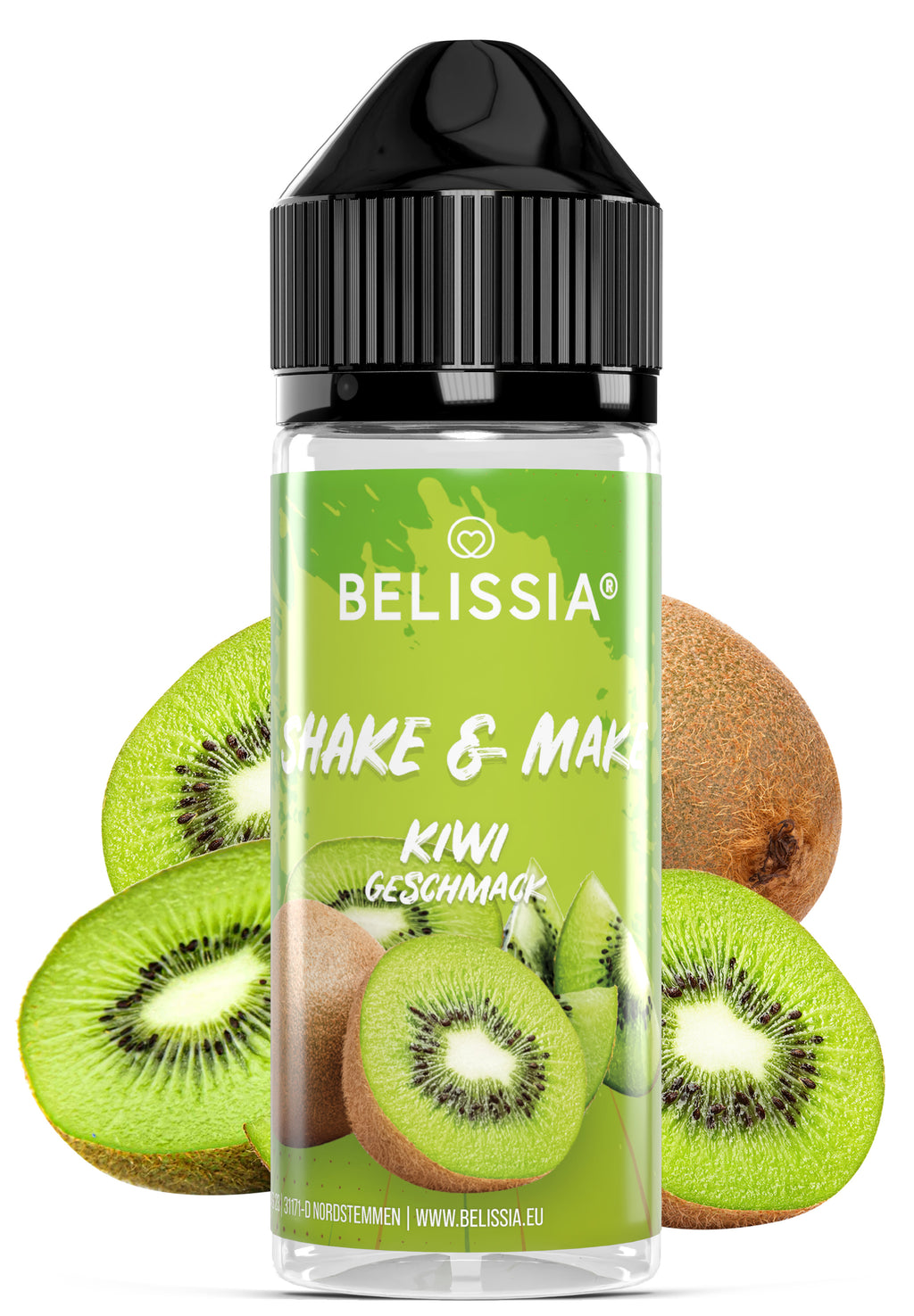 BELISSIA Shake & Make Aroma Kiwi – 10 ml + Schüttelflasche