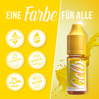 BELISSIA Lebensmittelfarbe Gelb – 10 ml