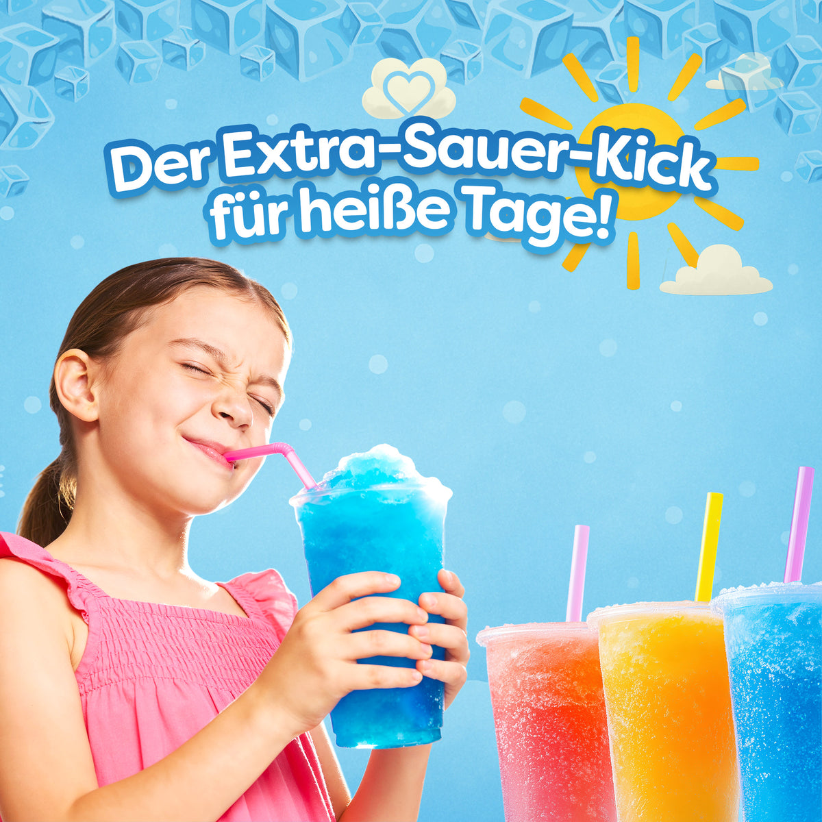 Funny Sour Saure Frische – Slush Eis Booster 1000 ml