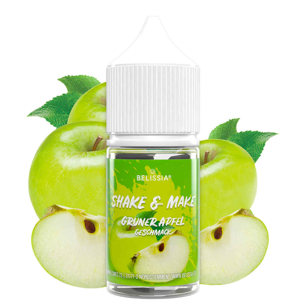 BELISSIA Shake & Make Refill Grüner Apfel – 30 ml Nachfüllflasche