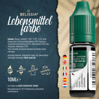 BELISSIA Lebensmittelfarbe Tannengrün – 10 ml