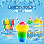 Slush Eis Sirup 3er-Set Blaubeere, Cola, Waldmeister – 3 × 1 Liter