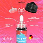 BELISSIA Shake & Make Aroma Eisbonbon-Erdbeer – 10 ml + Schüttelflasche
