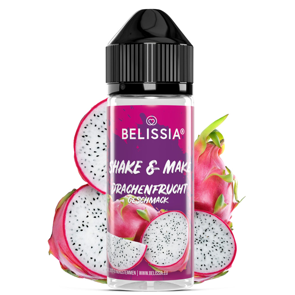 BELISSIA Shake & Make Aroma Drachenfrucht – 10 ml + Schüttelflasche