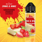 BELISSIA Shake & Make Aroma Käsekuchen-Erdbeer – 10 ml + Schüttelflasche