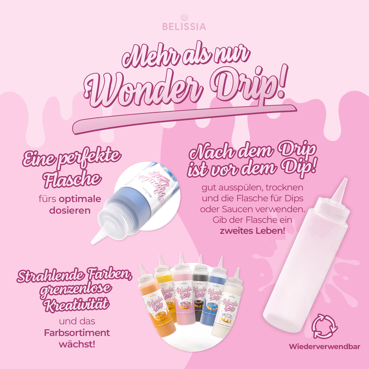 Belissia Wonder Drip Gelb 300g