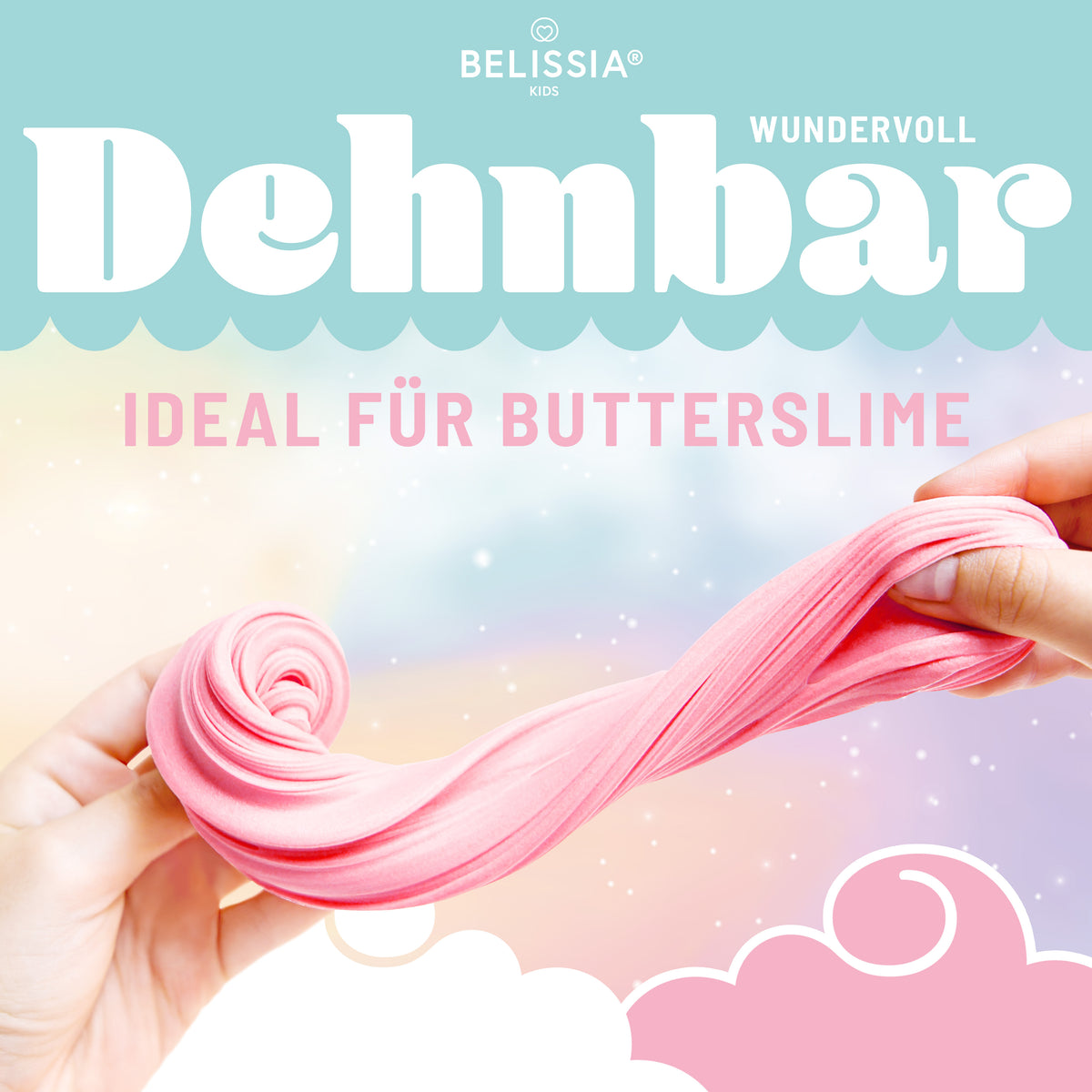BELISSIA Kids Soft Clay – 36 Farben à 10 g inkl. Werkzeuge