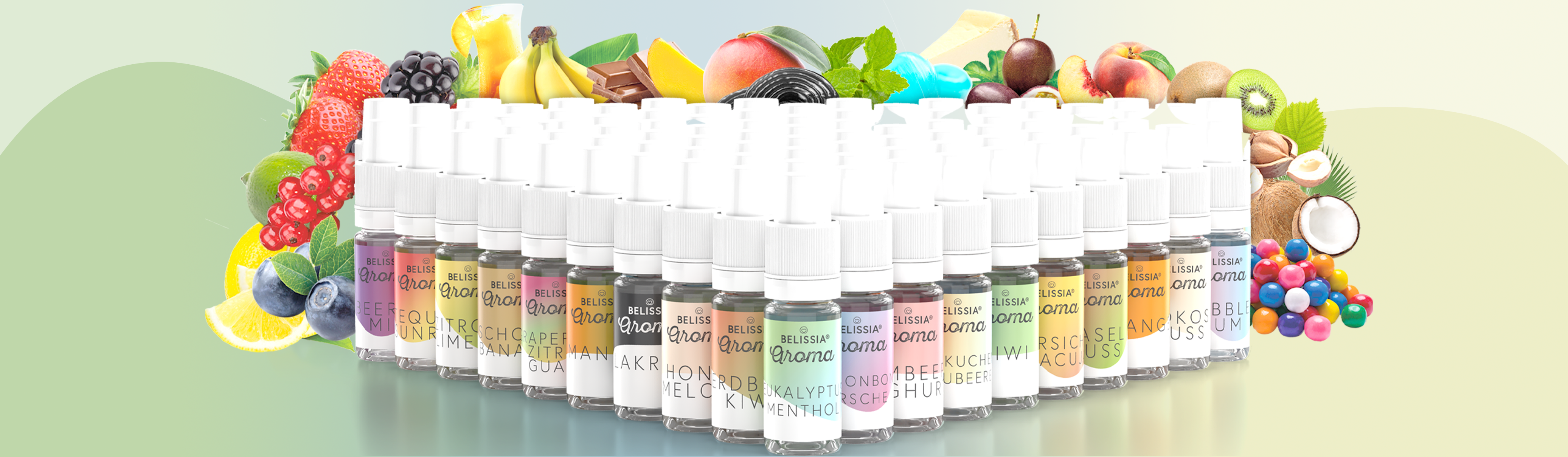 Zuckerfrei und vegan - Unsere Aromen sind frei von Zucker, Fett, Laktose und tierischen Bestandteilen. Für einen bewussten Genuss, der in jede Ernährung passt.