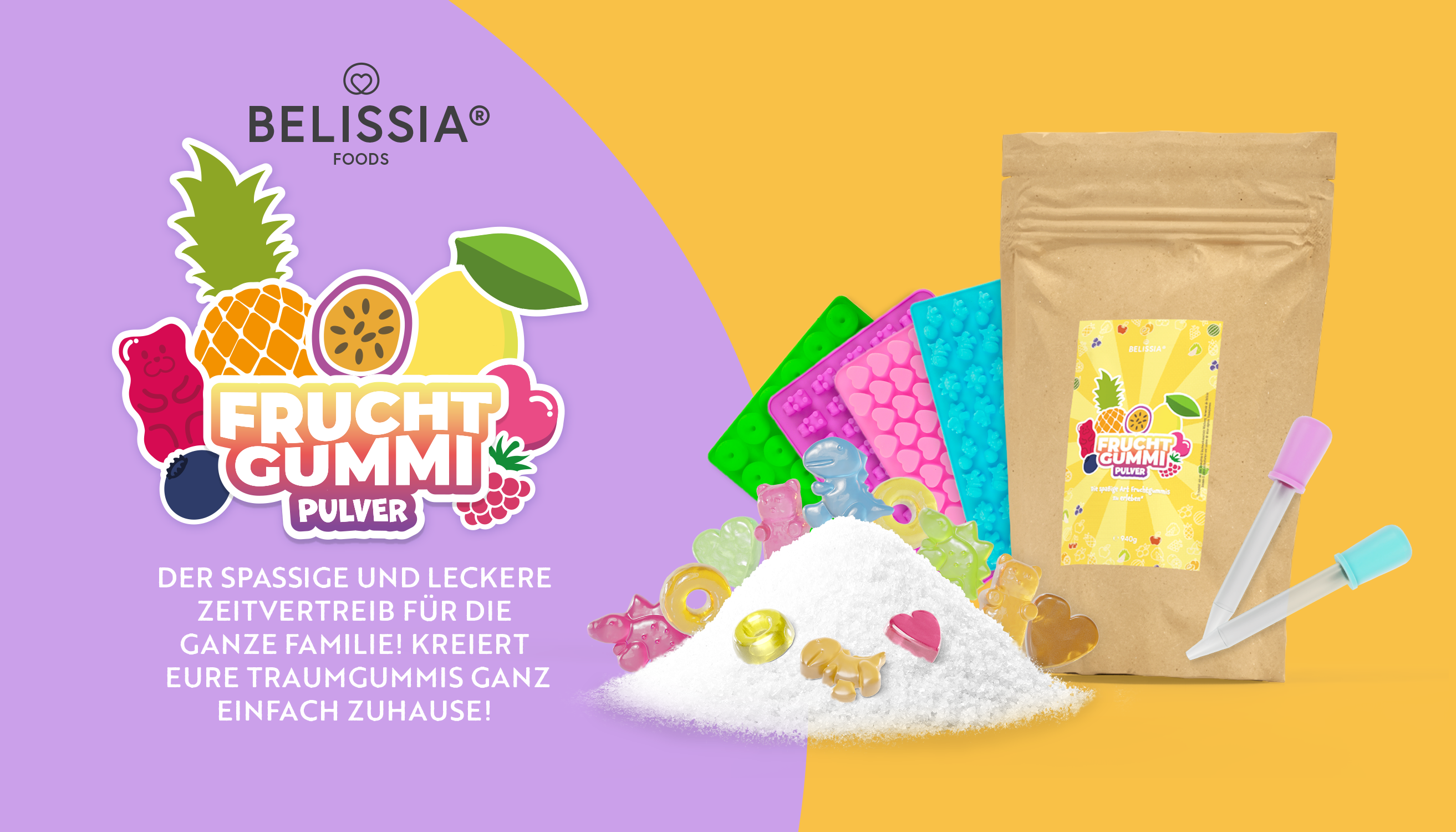 Entdecke unsere Fruchtgummmi selbstmach Sets