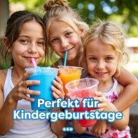 Slusheis Sirup – 6x250ml - Apfel, Blaubeer, Erdbeer, Himbeer, Mango, Orange