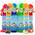 Slusheis Sirup – 6x250ml - Apfel, Blaubeer, Erdbeer, Himbeer, Mango, Orange