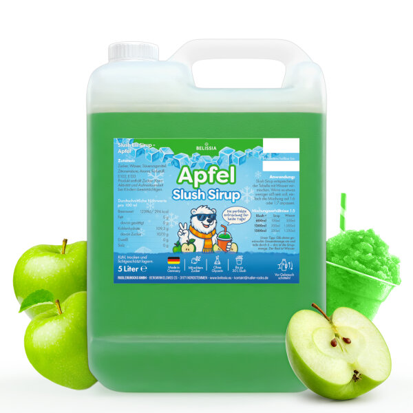 Slusheis Sirup – Apfel 5L