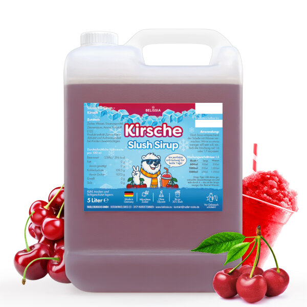 Slusheis Sirup – Kirsche 5L