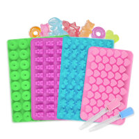 Gummibärchen Silikon Formen | 4er Set