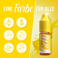 Belissia Lebensmittelfarbe Gelb 10ml extrem hoch...