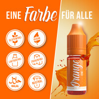 Belissia Lebensmittelfarbe Orange 10ml extrem hoch...