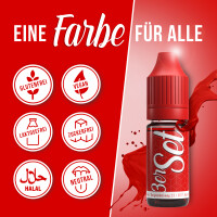 Belissia Lebensmittelfarbe 3 Farben 3x10ml extrem hoch...