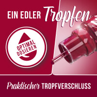 Belissia Lebensmittelfarbe Azorubin 10ml extrem hoch konzentriert. flüssig zum Färben von Getränken. Teig. Toppings und allen anderen Lebensmitteln