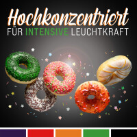 Belissia Lebensmittelfarbe Set Halloween 5x10ml extrem hoch konzentriert. flüssig zum Färben von Getränken. Teig. Toppings uvm
