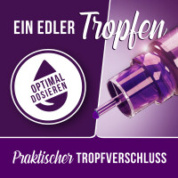Belissia Lebensmittelfarbe Lila 10ml extrem hoch konzentriert. flüssig zum Färben von Getränken. Teig. Toppings und allen anderen Lebensmitteln