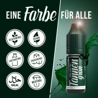 Belissia Lebensmittelfarbe Tannengrün 10ml extrem...