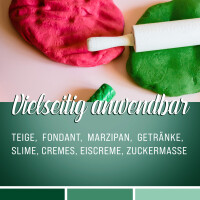 Belissia Lebensmittelfarbe Tannengrün 10ml extrem hoch konzentriert. flüssig zum Färben von Getränken. Teig. Toppings und allen anderen Lebensmitteln