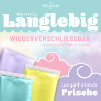 Belissia Kids Soft Clay Spiel Ton | 36 Farben á 10 Gramm | weiche, dehnbare Modelliermasse | lufttrocknend - inkl. Werkzeuge | für Schleim, Knete, Cosplay und Modellierarbeiten