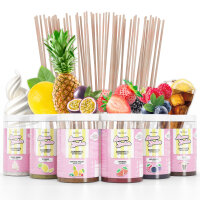 Aroma Zucker - Partyset 6x250g inkl. 100 Stäbe