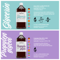 PG 1000ml + VG 1000ml