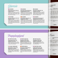 Propylenglykol 1000ml + Glycerin 1000ml
