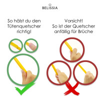 Tütenquetscher Mandarinengelb | 2er Set