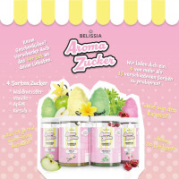 Belissia Aroma Zucker - 4er Set