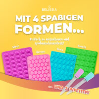 Gummibärchen DIY - Starter Set 940g | inkl. Farbe, Aroma & Formen